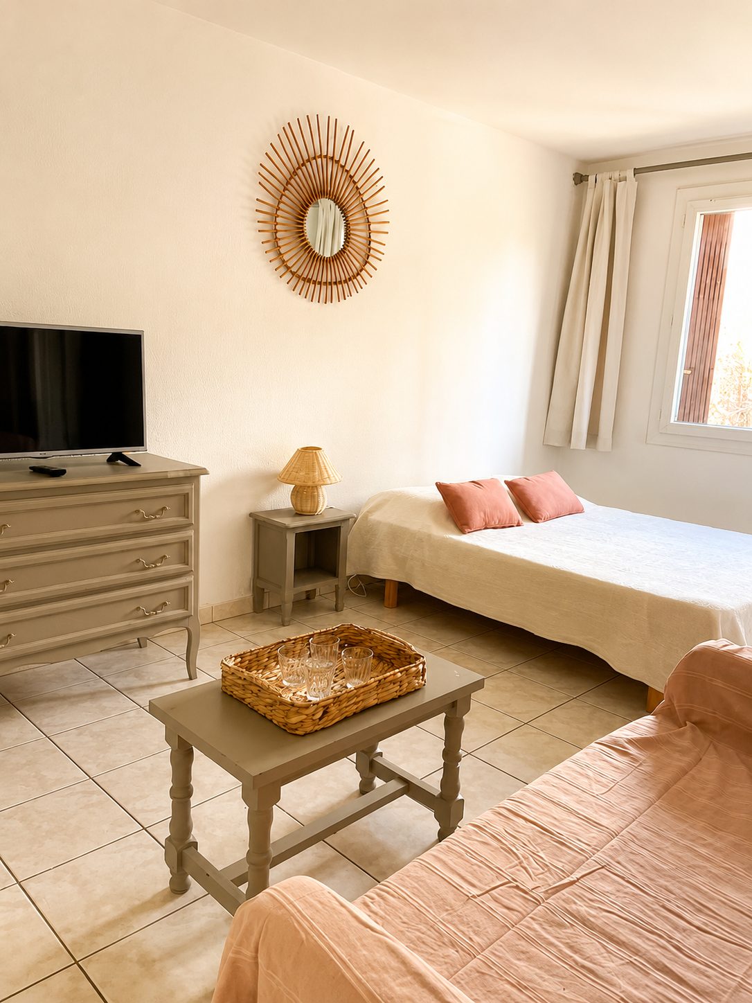 Studio 15 du Clos des Oliviers — 2ème étage 30m² avec balcon sud, hébergement Verdon-Provence